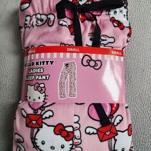 New Hello Kitty Very Rare Valentine's Day Pajama Pants